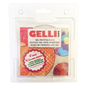 Gelli Arts ART-LINO PRINTING Gelli Arts Printing Plate 4inch Round SG Education