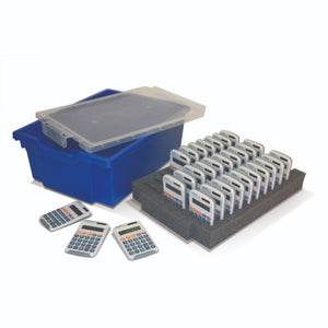 Gratnells Ltd ICT-STORAGE Gratnells 50mm Deep Foam Insert for Calculators/Phones SG Education