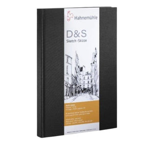 Hahnemühle Hahnemuehle D&S Black A4 Sketchbook 140gsm SG Education