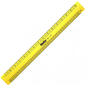 Helix Helix Architects Scale Ruler 30cm SG Education