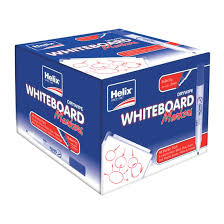 Helix Helix Bullet Whiteboard Markers Assorted 48 Pack SG Education
