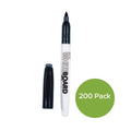 Helix Helix Whiteboard Markers Black 200 Pack SG Education