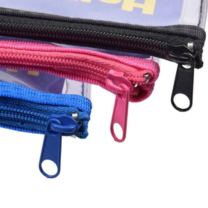 Helix SE-STATIONERY Helix Clear Pencil Case 125x330mm SG Education