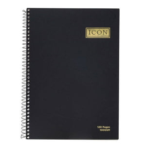 Icon ART-PADS Icon Hardback Spiral Sketch Book A4 100g 120pg SG Education