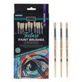 Icon Icon Texture Paint Brushes Hog Hair No 12 Brush Set 10 Pack SG Education
