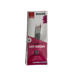 Isomars Isomars Creative Round Brush 4 Set SG Education