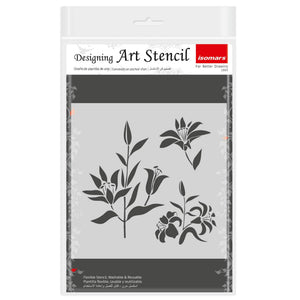 Isomars Isomars Stencil Flowers SG Education