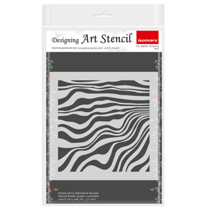 Isomars Isomars Stencil Zebra Print SG Education