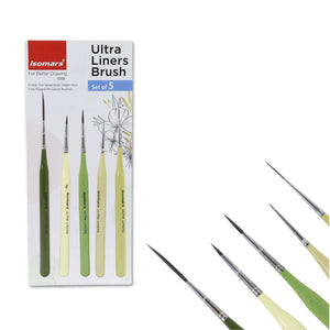 Isomars Isomars Ultra Liner Brush 5 Pack SG Education