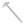 Jakar Jakar Aluminium T Square 60cm A2 Left Handed SG Education