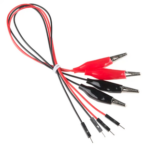 Kitronik Alligator Clip with Pigtail 4 Pack SG Education
