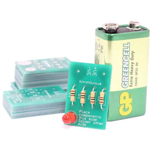 Kitronik Kitronik Learning to Solder LED Kit 25 Pack SG Education