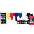 Liquitex Liquitex Basics Acrylic Fluid Set 6x118ml SG Education