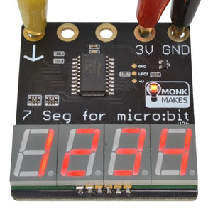 Monk Makes MonkMakes 7-segment for the BBC micro:bit SG Education