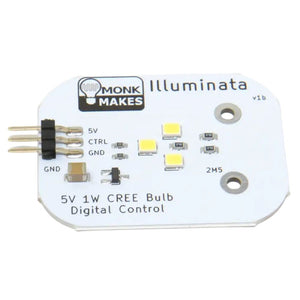Monk Makes MonkMakes Illuminata LED Bulb for Pi Pico SG Education