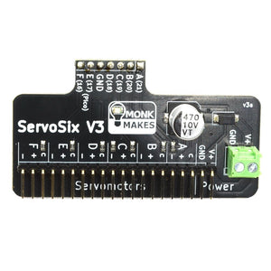 Monk Makes MonkMakes ServoSix V3 for Pi Pico SG Education