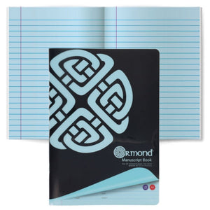 Ormond ART-PADS Ormond Durable Visual Memory Aid Manuscript Copy Blue A4 120pg SG Education