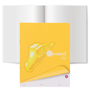 Ormond Ormond Blank Copy Book 22.5x17.5cm 40pg SG Education