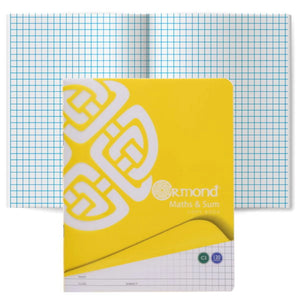 Ormond Ormond Durable Cover Sum Copy Book C3 120pg SG Education