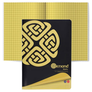 Ormond Ormond Durable Visual Memory Aid Sum Copy Book Yellow A4 120pg SG Education