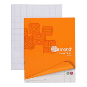 Ormond Ormond Junior Sum Copy 20mm Squares 40pg SG Education