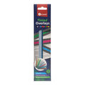 Ormond Ormond Tinted Overlays 190x32mm 8 Pack SG Education
