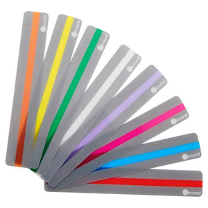 Ormond Ormond Tinted Overlays 190x32mm 8 Pack SG Education