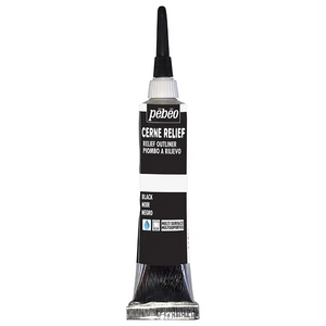 Pébéo Pebeo Cerne Relief Vermeil Black 20ml SG Education