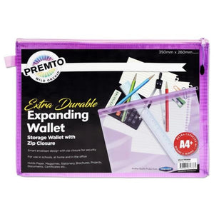 Premto Premto A4+ Durable Expanding Mesh Wallet Range SG Education