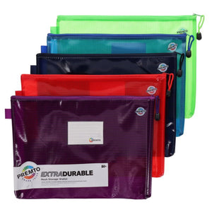 Premto Premto Mesh Wallet A4+ Extra Durable SG Education