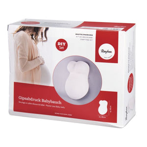 Rayher Rayher Plaster Cast Baby-Belly Kit SG Education