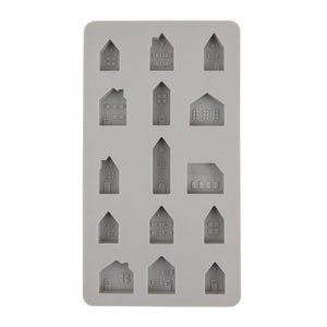 Rayher Rayher Silicone Mould Mini Houses 15 Moulds SG Education