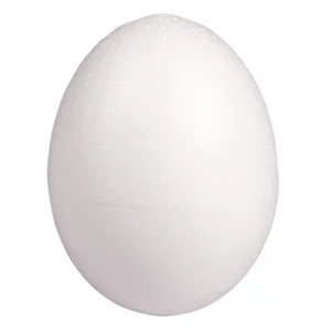 Rayher Rayher Styrofoam Egg 10cm SG Education