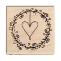 Rayher Rayher Wedding Wreath Stamp 5x5cm SG Education