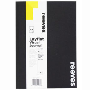 Reeves Reeves Lay Flat Black Journal Range SG Education