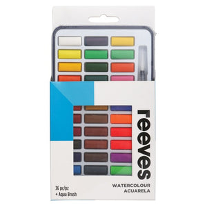 Reeves Reeves Watercolour Tin 36 Colours SG Education