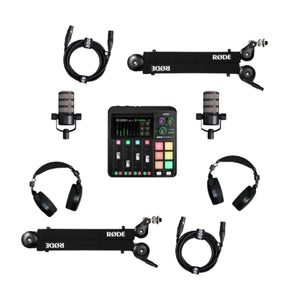 Rode Rode Podcaster Bundle Kit for two person SG Education