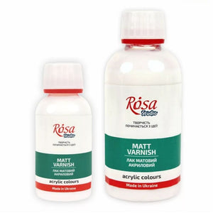 Rosa ART-ACRYLICS & WATERCOLOUR Rosa Studio Acrylic Matte Varnish SG Education