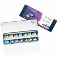 Rosa Rosa Granulated Watercolour 14 Pan Metal Case Set SG Education