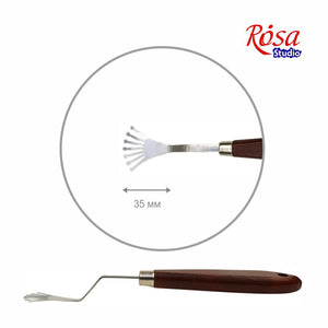 Rosa Rosa Palette Knife Fan No.3 Blade SG Education