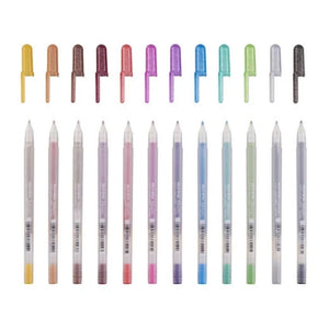 Sakura Koi ART-PENCILS PENS & MARKERS Sakura Gelly Roll Metallic Set 12 Colours SG Education