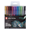 Sakura Koi ART-PENCILS PENS & MARKERS Sakura Gelly Roll Metallic Set 12 Colours SG Education