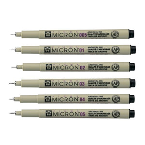 Sakura Koi Sakura Pigma Micron Fineliner Black SG Education
