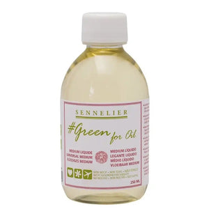 Sennelier Sennelier Green For Oil Liquid Medium Range SG Education