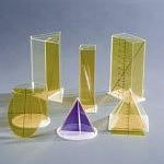 SG Education 6 piece set of Geometrical bodies with sections SG Education
