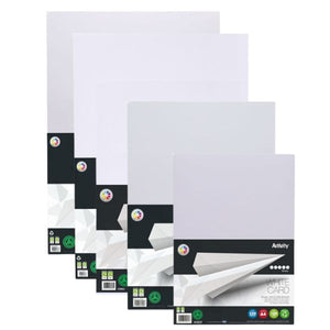 SG Education Activity Card 160gsm Card White Range SG Education