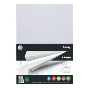 SG Education Activity Card 160gsm Card White Range SG Education