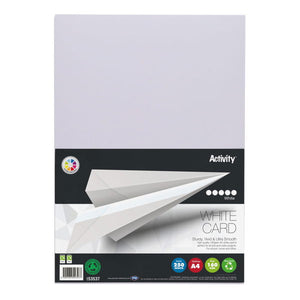 SG Education Activity Card 160gsm Card White Range SG Education