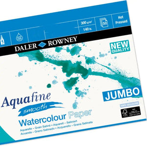 SG Education Aquafine Jumbo Smooth Watercolour Pad Range SG Education