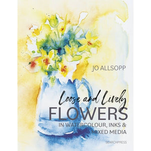 SG Education ART-BOOKS Loose and Lively Flowers in Watercolour, Inks & Mixed Media SG Education